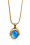 Steel Medallion Necklace