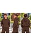 Boys' Hooded Oversized Sweatshirt with Kangaroo Pocket - 2