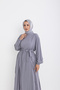 Ni̇vara Summer Cupra Set Gray - 9090 - 5