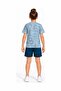 500934.384 Children's T-Shirt and Shorts Set Blue - 4