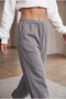 Women's Winter 3-Thread Fleece-Lined Baggy Leg Sweatpants - 5