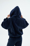 Rise Collection Women's Zip Jacket Dark Blue - 6