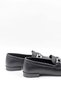 Genuine Leather Casual Shoes with Buckle Detail Ballerina Leather Vn26483100 K - 3