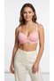 Women's Strapless Bra with Underwires, Non-Padding, Silicone Straps, Anti-Slip