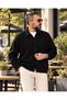 Valenza Relaxed Fit Polo Collar Buttoned Men's Knitwear Cardigan - 5