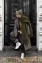 Scarves - Khaki - Plain