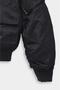 Crop Bomber Siyah Ceket - 2