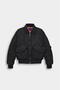 Crop Bomber Siyah Ceket