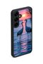 Samsung Galaxy S25 Plus Compatible Printed, Matte Black, Soft Silicone, Protective, Shock-Absorbing Cover, Case - 4