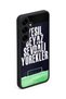 Samsung Galaxy S25 Plus Compatible Printed, Matte Black, Soft Silicone, Protective, Shock-Absorbing Cover, Case - 4