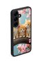 Samsung Galaxy S25 Plus Compatible Printed, Matte Black, Soft Silicone, Protective, Shock-Absorbing Cover, Case - 4