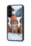 Samsung Galaxy S25 Plus Compatible Printed, Matte Black, Soft Silicone, Protective, Shock-Absorbing Cover, Case - 3