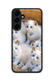Samsung Galaxy S25 Plus Compatible Printed, Matte Black, Soft Silicone, Protective, Shock-Absorbing Cover, Case