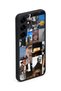 Samsung Galaxy S25 Plus Compatible Printed, Matte Black, Soft Silicone, Protective, Shock-Absorbing Cover, Case - 4
