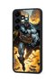 Samsung Galaxy S25 Plus Compatible Printed, Matte Black, Soft Silicone, Protective, Shock-Absorbing Cover, Case - 3