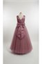 Girl Child Dress Clothes Princess Dress Bow Wedding Ball Gown Elbis Gul - 5