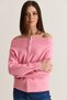 Women's Pink Madonna Collar Zippered Relaxed Knitwear Cardigan Th261070 60286640 - 2