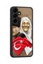 Samsung Galaxy S25 Plus Compatible Printed, Matte Black, Soft Silicone, Protective, Shock-Absorbing Cover, Case - 2