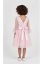 female child dress female child buckle dress train dress - 3