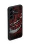 Samsung Galaxy S25 Plus Compatible Printed, Matte Black, Soft Silicone, Protective, Shock-Absorbing Cover, Case - 4
