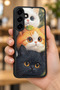 Samsung Galaxy S25 Plus Compatible Printed, Matte Black, Soft Silicone, Protective, Shock-Absorbing Cover, Case - 6