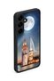 Samsung Galaxy S25 Plus Compatible Printed, Matte Black, Soft Silicone, Protective, Shock-Absorbing Cover, Case - 4