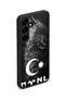 Samsung Galaxy S25 Plus Compatible Printed, Matte Black, Soft Silicone, Protective, Shock-Absorbing Cover, Case - 4