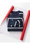 Rmz Gi̇yi̇m Farkiyla Zero Roba Collar Striped Men's Knitwear Sweater - 2