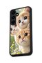 Samsung Galaxy S25 Plus Compatible Printed, Matte Black, Soft Silicone, Protective, Shock-Absorbing Cover, Case - 5