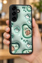 Samsung Galaxy S25 Plus Compatible Printed, Matte Black, Soft Silicone, Protective, Shock-Absorbing Cover, Case - 6