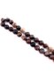 سبحة العقيق السليماني الغامق Dark Brwon Agates Rosary - 3