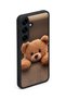 Samsung Galaxy S25 Plus Compatible Printed, Matte Black, Soft Silicone, Protective, Shock-Absorbing Cover, Case - 4