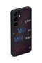 Samsung Galaxy S25 Plus Compatible Printed, Matte Black, Soft Silicone, Protective, Shock-Absorbing Cover, Case - 4