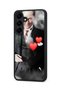 Samsung Galaxy S25 Plus Compatible Printed, Matte Black, Soft Silicone, Protective, Shock-Absorbing Cover, Case - 3