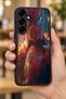 Samsung Galaxy S25 Plus Compatible Printed, Matte Black, Soft Silicone, Protective, Shock-Absorbing Cover, Case - 6