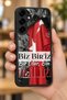 Samsung Galaxy S25 Plus Compatible Printed, Matte Black, Soft Silicone, Protective, Shock-Absorbing Cover, Case - 6