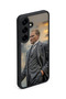 Samsung Galaxy S25 Plus Compatible Printed, Matte Black, Soft Silicone, Protective, Shock-Absorbing Cover, Case - 4