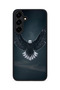 Samsung Galaxy S25 Plus Compatible Printed, Matte Black, Soft Silicone, Protective, Shock-Absorbing Cover, Case