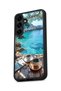 Samsung Galaxy S25 Plus Compatible Printed, Matte Black, Soft Silicone, Protective, Shock-Absorbing Cover, Case - 5