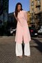 Women's Long Hijab Tunic Comfortable Powder Shirt - 2