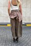 Trousers - Khaki - Cargo - 4