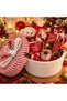 Handmade Red and White String Decorative Covered Basket Pouch, Christmas Gift Basket and Multi-Purpose Organizer - 2