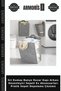 Grey Fabric Bathroom Wall Behind Door Organizer Basket Home Accessories Practical Basket Storage Solution