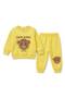 2-Piece Baby Boy Lion Embroidered 3-Strand Embroidered 100% Cotton 3 6-9-12-18-24 Months Top and Bottom 2-Piece Newborn Baby Set