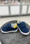 Men's First Step Casual Shoes – Navy Blue Genuine Leather - 5