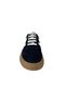 Women's Sneakers – Navy Blue-White Genuine Leather - 2