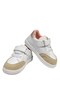 Girls' First Step Casual Shoes – White Pink Genuine Leather - 2