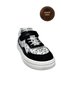 Girls' Casual Shoes – Multi-Colored (Black-Patterned) Genuine Leather - 6