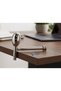 Modern Design Silver Color Oval Iron Curtain Rod and Background Curtain Fixing Accessory (Screw and Dowel Included) 1 Piece - 6