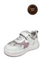 Girls' Casual Shoes – Multi-Colored (Pink-Silver) Genuine Leather - 3